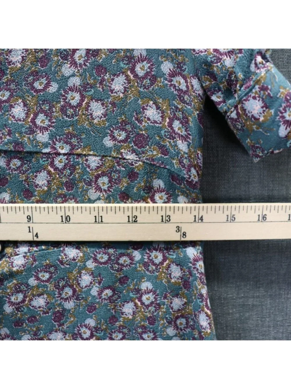 Free People Provence Floral Puff Sleeve Dress S